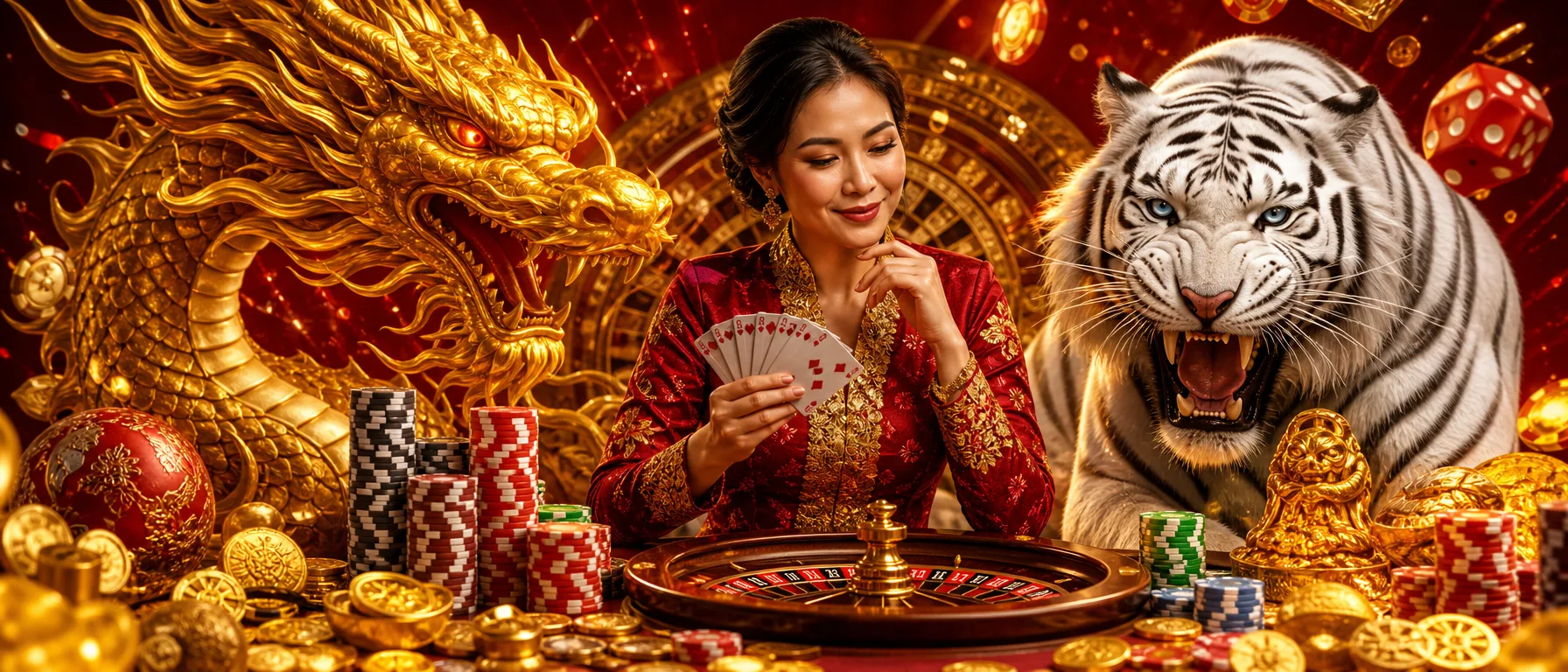 Still deciding where to play? Take a proper look at Ramly888.. One platform, a full spread of online casino… – dragon tiger fortune illustration