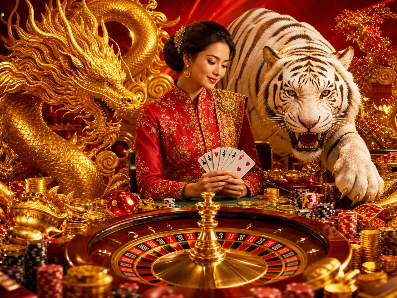 What Ramly888 Is – dragon tiger fortune illustration